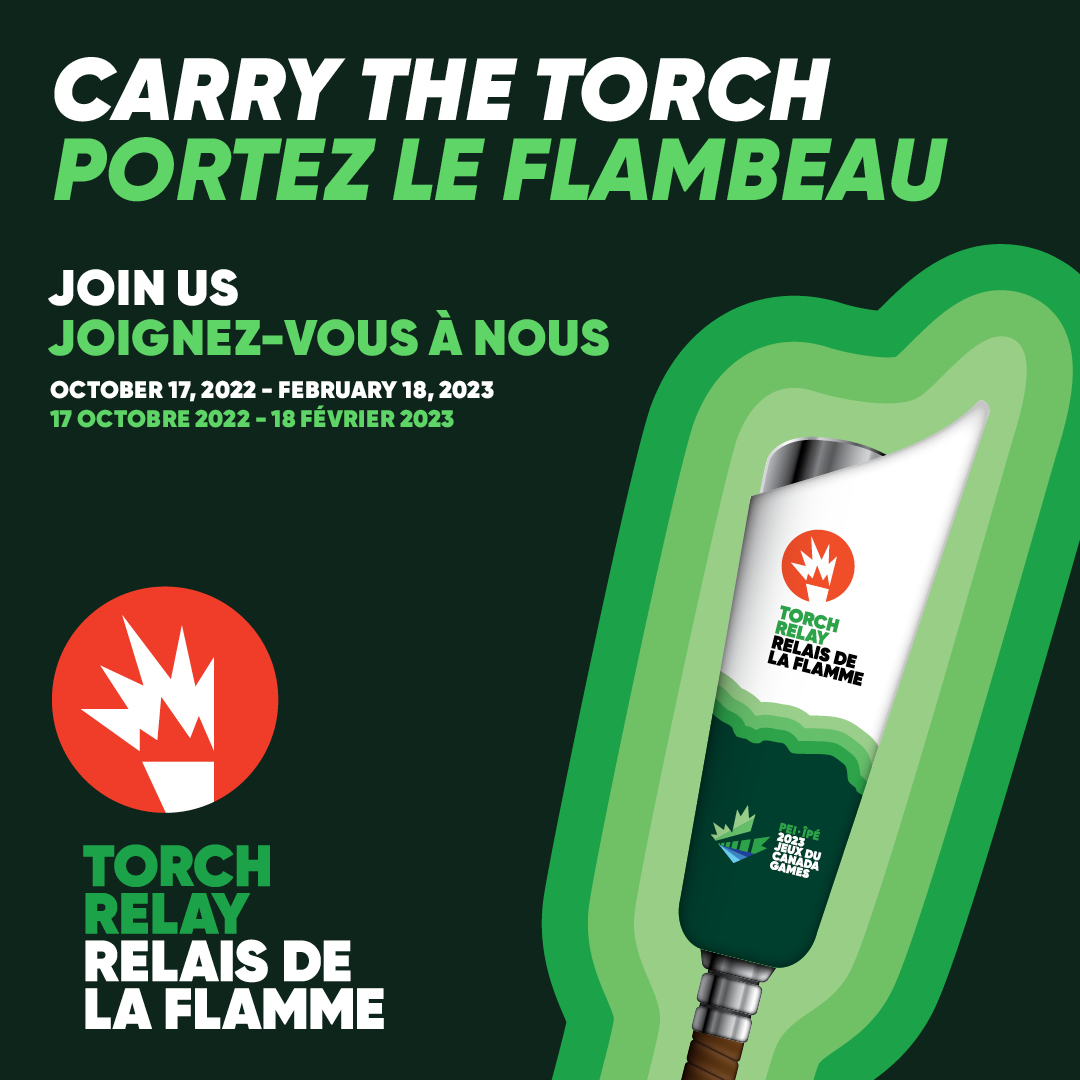 Carry the Torch for the 2023 Canada Games. Nominate someone here.