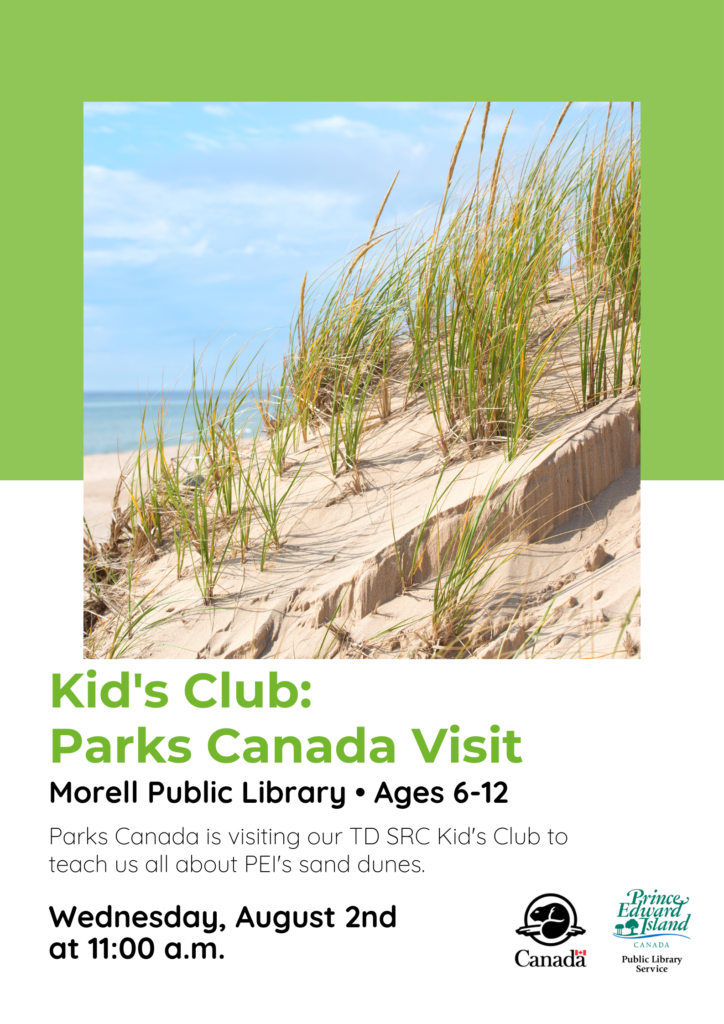 Parks Canada Visit to Morell Library 